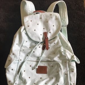 VS PINK backpack in sea foam green